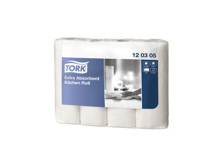 TORK Rouleau de papier essuie-tout, 2 couches, blanc