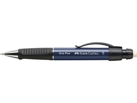 FABER-CASTELL Porte-mines GRIP PLUS 1307, bleu-métallique