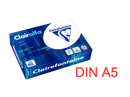 Clairefontaine Papier multifonction, A5, extra blanc