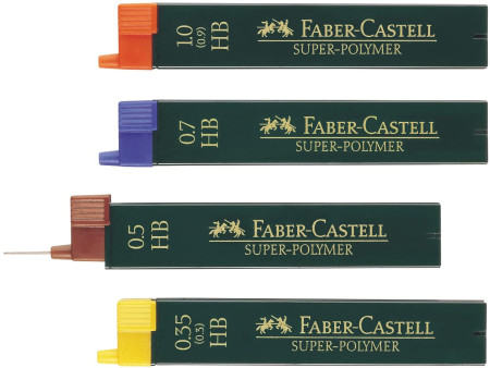 FABER-CASTELL Mines pour porte-mines Super-Polymer 9065 S-HB