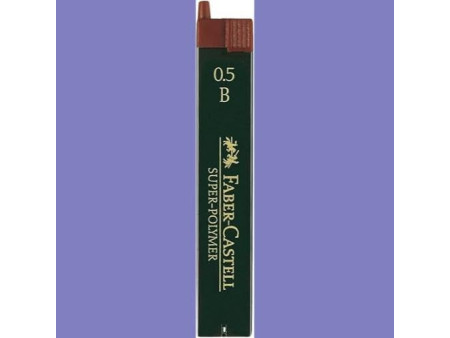 FABER-CASTELL Mines pour porte-mines Super-Polymer 9065 S-B