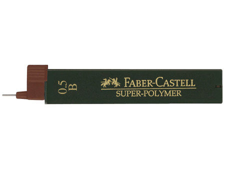 FABER-CASTELL Mines pour porte-mines Super-Polymer 9065 S-B