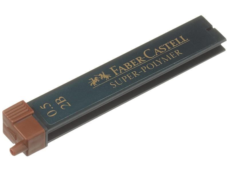 FABER-CASTELL Mines pour porte-mines Super-Polymer 9065 S-2B