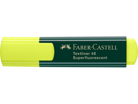 FABER-CASTELL Surligneur TEXTLINER 48 REFILL, jaune