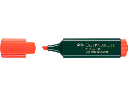 FABER-CASTELL Surligneur TEXTLINER 48 REFILL, orange