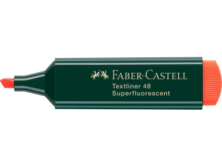 FABER-CASTELL Surligneur TEXTLINER 48 REFILL, orange