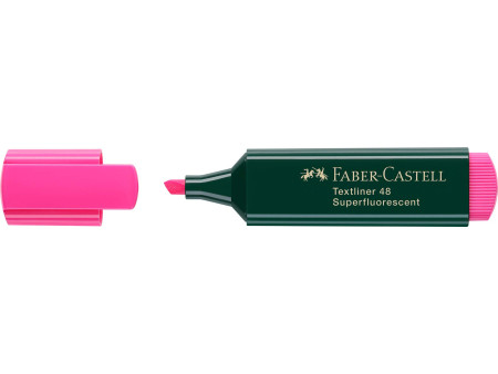 FABER-CASTELL Surligneur TEXTLINER 48 REFILL, rose
