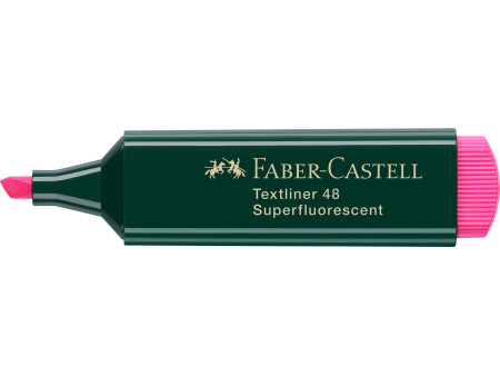 FABER-CASTELL Surligneur TEXTLINER 48 REFILL, rose
