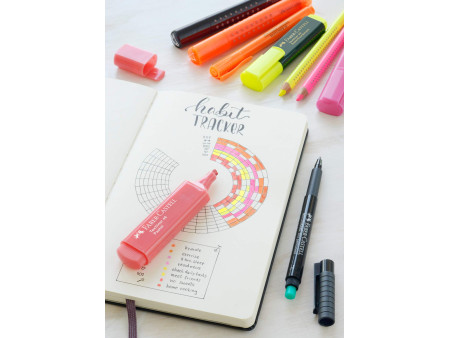 FABER-CASTELL Surligneur TEXTLINER 48 REFILL, rose