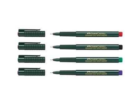 FABER-CASTELL Stylo feutre extra-fin FINEPEN 1511, vert