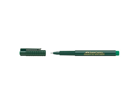 FABER-CASTELL Stylo feutre extra-fin FINEPEN 1511, vert