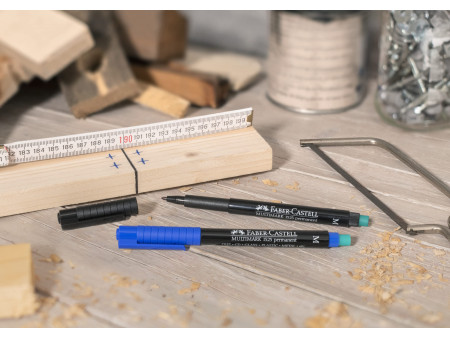 FABER-CASTELL Marqueur permanent MULTIMARK S, étui de 4