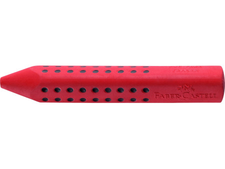 FABER-CASTELL Gomme en plastique GRIP 2001, rouge/bleu
