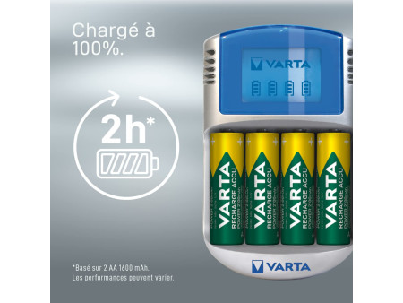 VARTA Chargeur LCD Charger, avec adaptateur