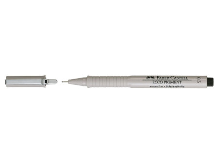 FABER-CASTELL Stylo feutre ECCO PIGMENT 0,3 mm, noir