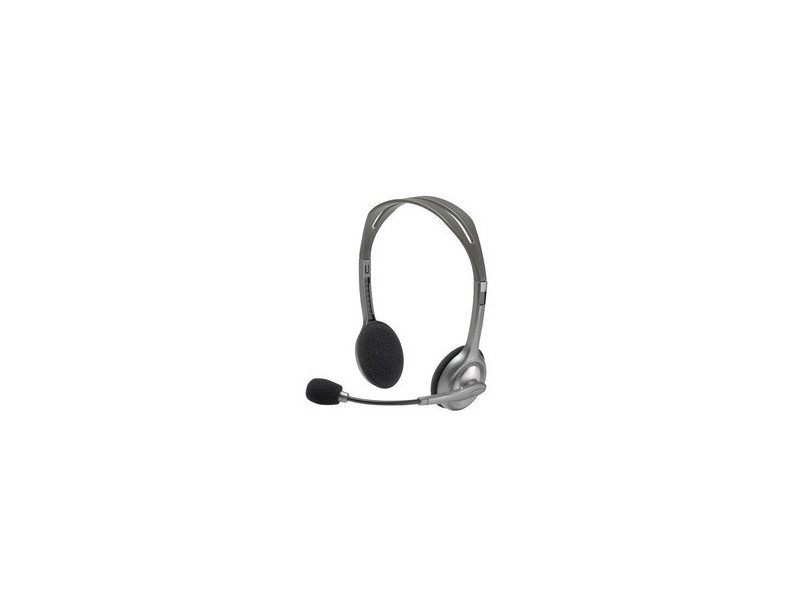 Logitech Casque stéréo H110, 2 fiches jack de 3,5 mm,
