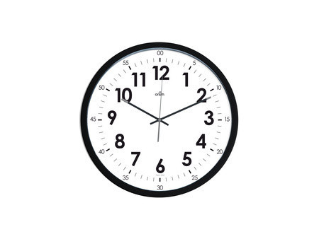 CEP Orium Horloge murale, montre quartz, noir
