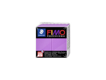 FIMO PROFESSIONAL Pâte à modeler, à cuire, 85 g, lilas