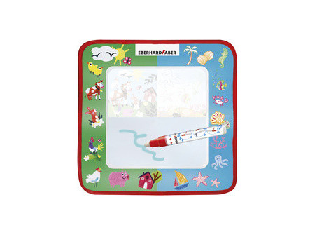 EBERHARD FABER Tapis de coloriage AQUA FUN, 320 x 320 mm