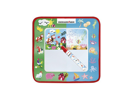 EBERHARD FABER Tapis de coloriage AQUA FUN, 320 x 320 mm