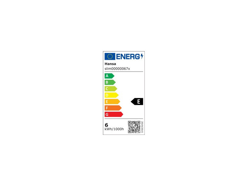 Hansa Lampe de bureau à LED Slim, argent