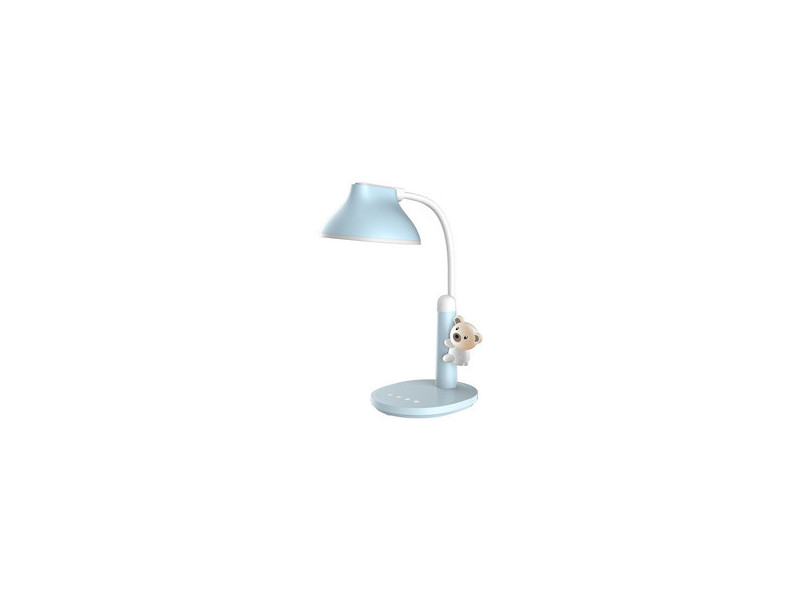 Hansa Lampe de bureau à LED Twinkel, pied, bleu clair