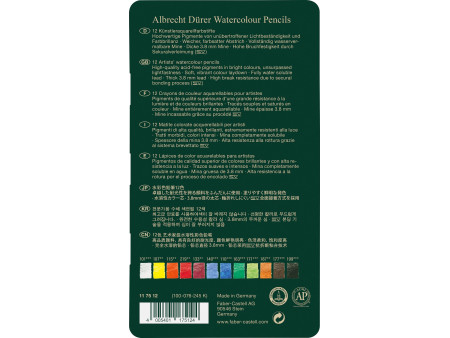 FABER-CASTELL Crayons de couleur aquarellable ALBRECHT DÜRER