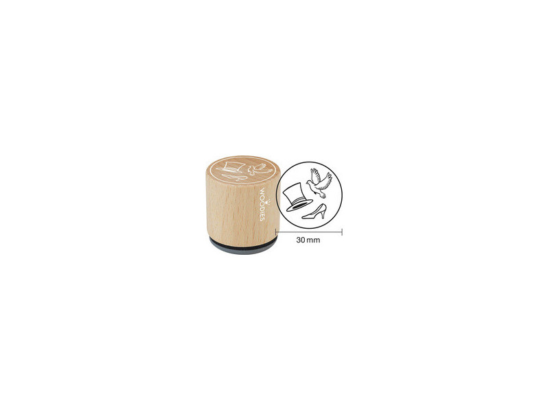 COLOP Tampon à motif Woodies 'pièce montée'