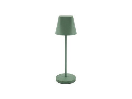 UNiLUX Lampe de table LED rechargeable AVA, sur pied, vert