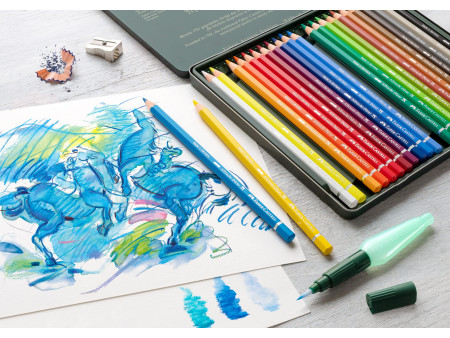 FABER-CASTELL Crayons de couleur aquarellable ALBRECHT DÜRER