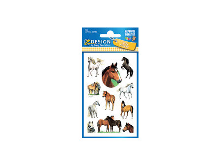 AVERY Zweckform Sticker ZDesign KIDS 'Cheval', scintillant