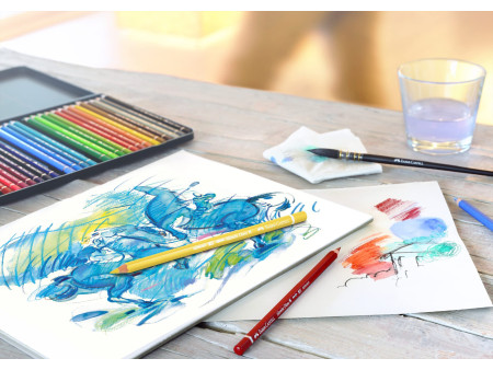 FABER-CASTELL Crayons de couleur aquarellable ALBRECHT DÜRER