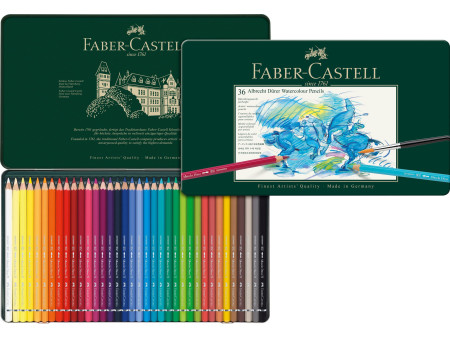 FABER-CASTELL Crayons de couleur aquarellable ALBRECHT DÜRER