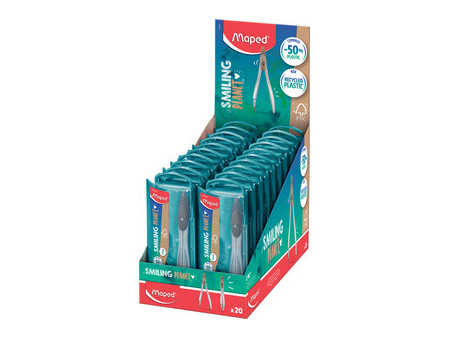 Maped Coffret compas STUDY SMILING PLANET, présentoir de 20