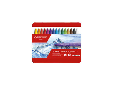 CARAN D'ACHE Pastel à la cire aquarellable NEOCOLOR II, étui