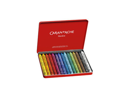 CARAN D'ACHE Pastel à la cire NEOCOLOR I, étui métal de 40