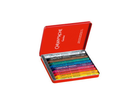 CARAN D'ACHE Pastel à la cire NEOCOLOR I, étui métal de 40