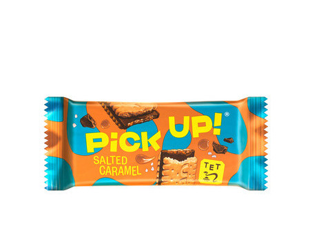 PiCK UP! Barre de biscuits 'Salted Caramel', présentoir