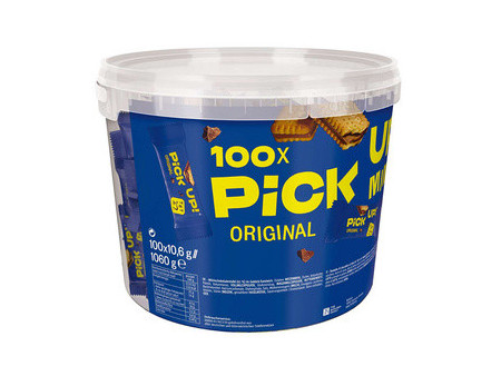 PiCK UP! barre de biscuits 'Choco minis', pack avantageux