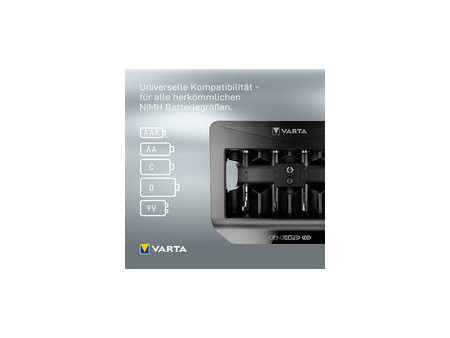 VARTA Chargeur LCD universel Charger+, non équipé
