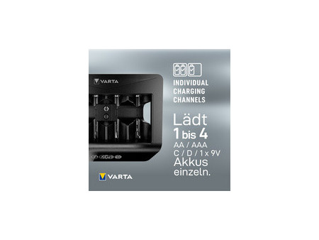 VARTA Chargeur LCD universel Charger+, non équipé