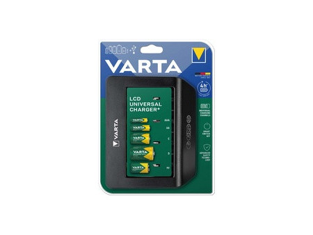 VARTA Chargeur LCD universel Charger+, non équipé