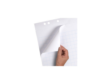herlitz Bloc paperboard, 20 feuilles, quadrillé / uni