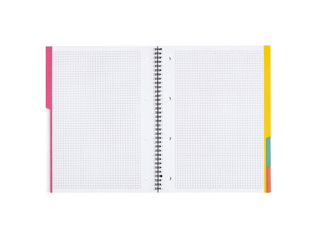 herlitz Cahier à spirale avec intercalaires x.book, A4