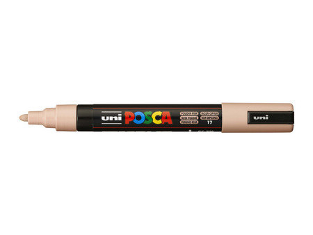 POSCA Marqueur à pigment PC-5M, gris ardoise