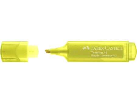 FABER-CASTELL Surligneur TEXTLINER 1546, jaune
