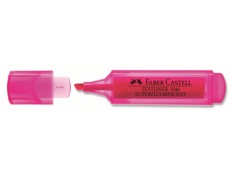 FABER-CASTELL Surligneur TEXTLINER 1546, rose
