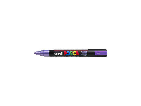 POSCA Marqueur à pigment PC-5M, bleu métallique