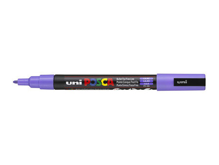 POSCA Marqueur à pigment PC-3M, rouge foncé