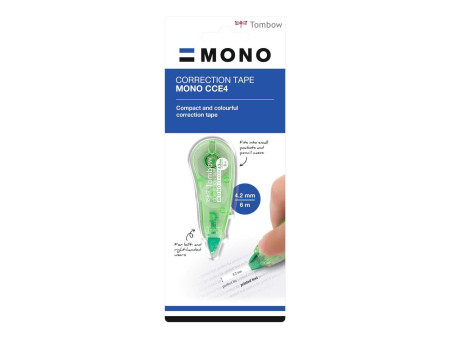 TOMBOW Roller de correction MONO CT-CCE4, 4,2 mm x 6 m, vert